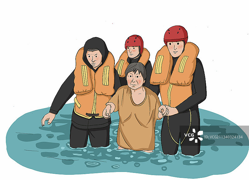 防洪抗灾图片素材