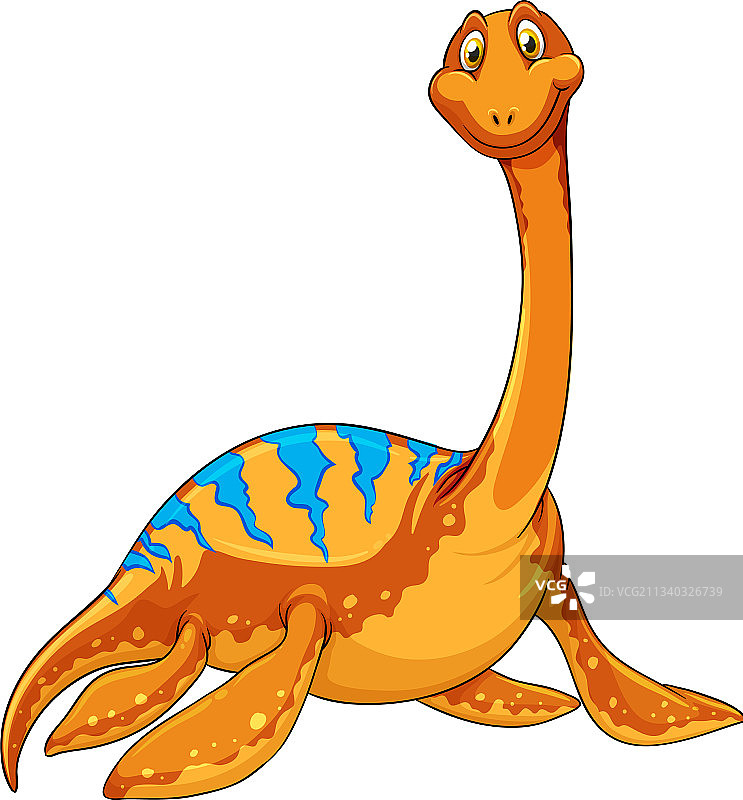 上龙恐龙卡通形象图片素材