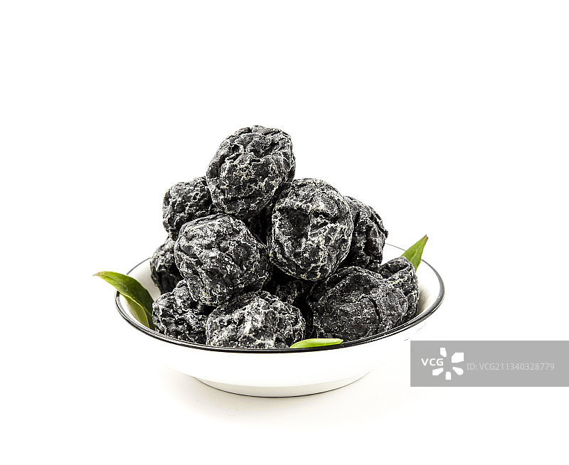 碟子里装着话梅图片素材