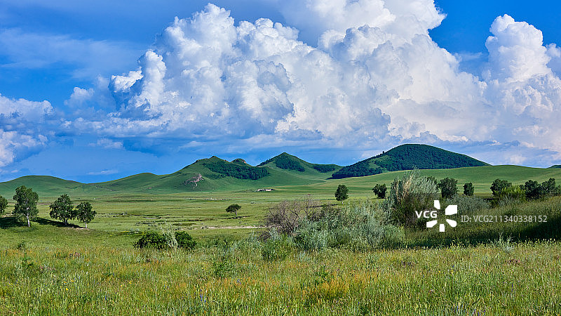 坝上的云图片素材