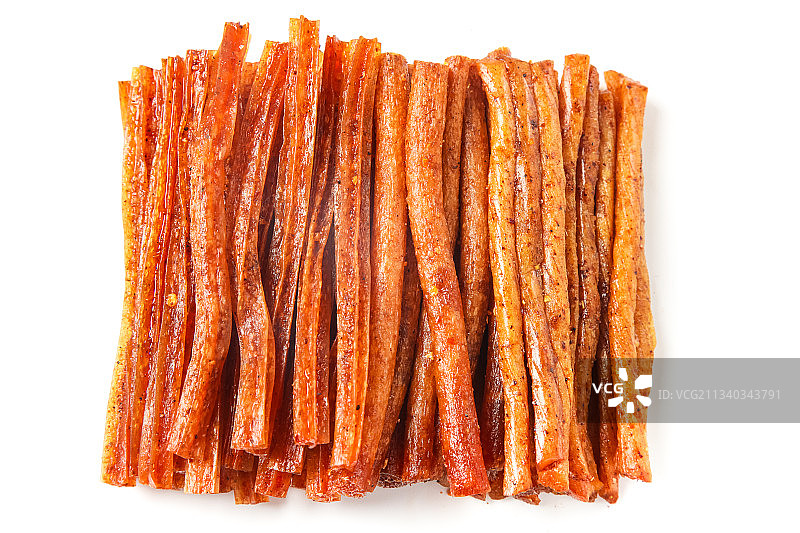 浅底上的辣条图片素材