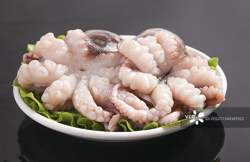 黑底上放着八爪鱼图片素材