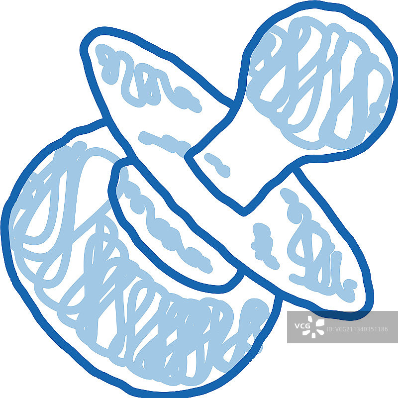 手绘涂鸦图标图片素材