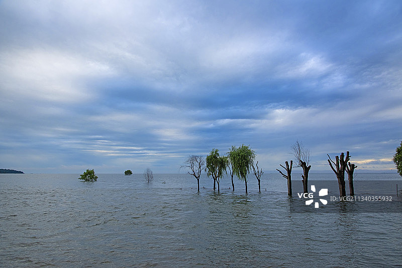 湖南岳阳洞庭湖图片素材