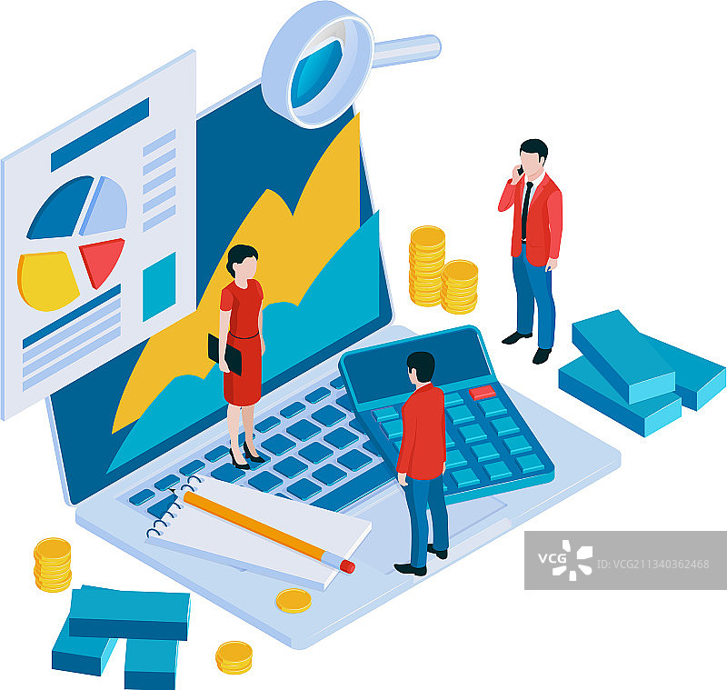 2.5D投资图片素材