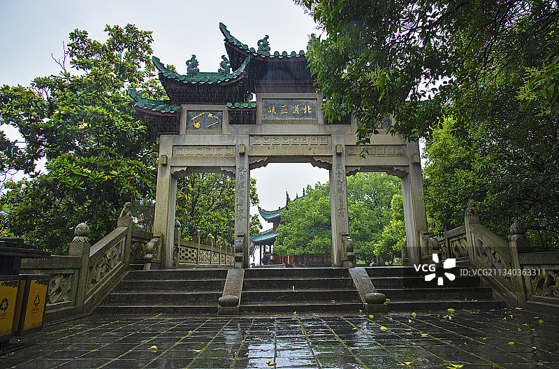 “江南三大名楼”湖南岳阳楼图片素材