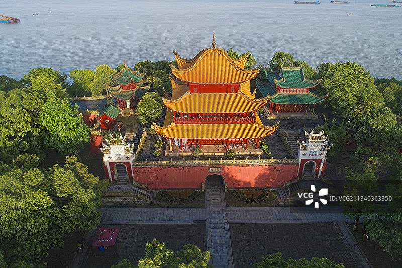 “江南三大名楼”湖南岳阳楼图片素材