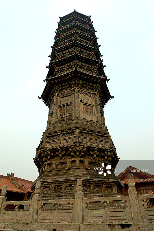 中国河北石家庄赵县柏林禅寺图片素材