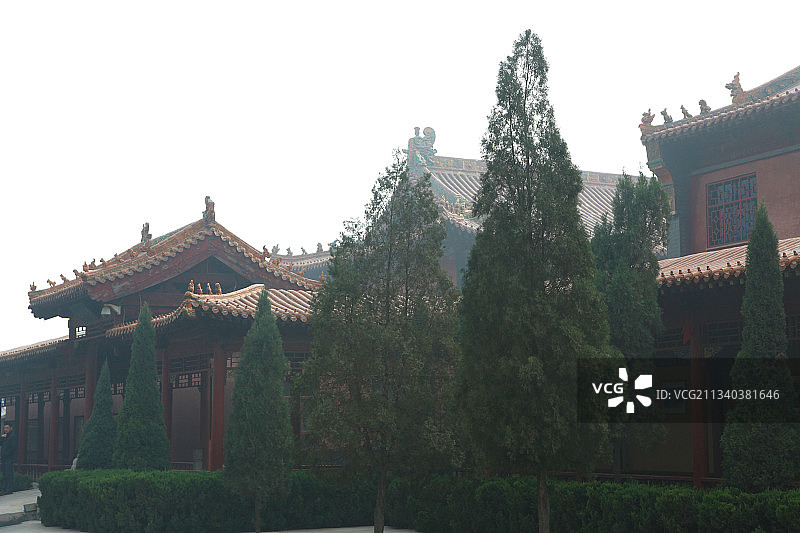 中国河北石家庄赵县柏林禅寺图片素材