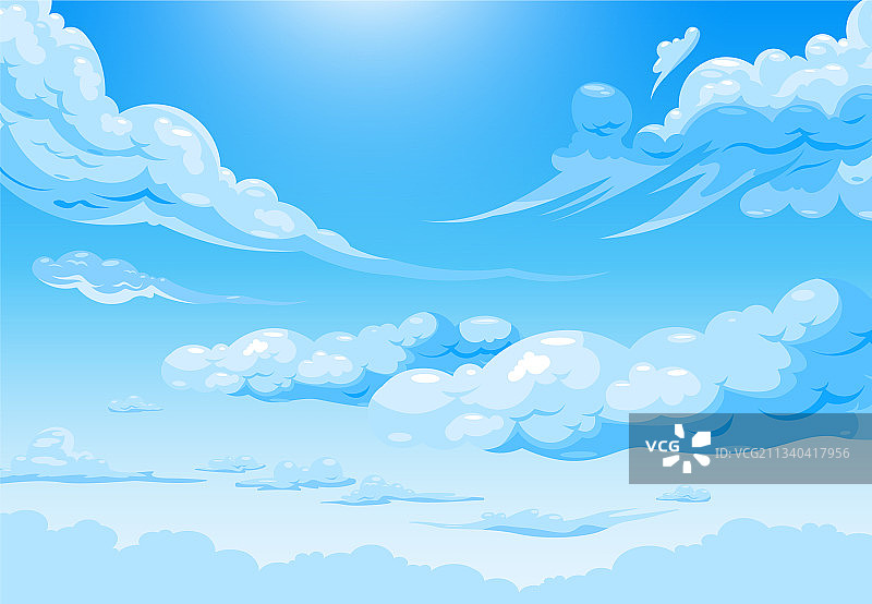 每日云彩图片素材