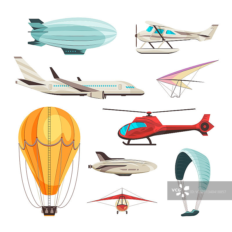 空中运输工具合集图片素材