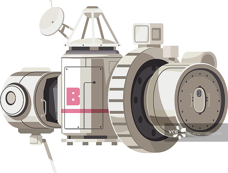 空间站图标图片素材