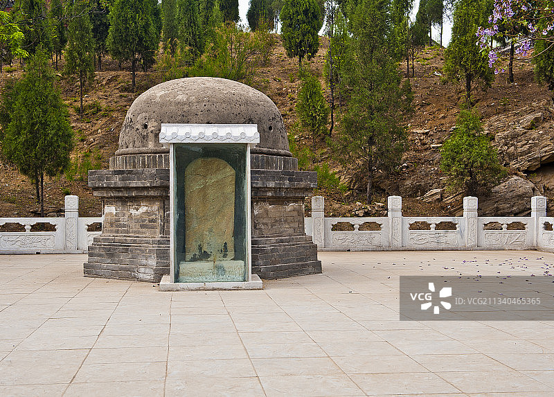 2011-04-26中国，河北省，邢台市，内丘县，扁鹊庙图片素材