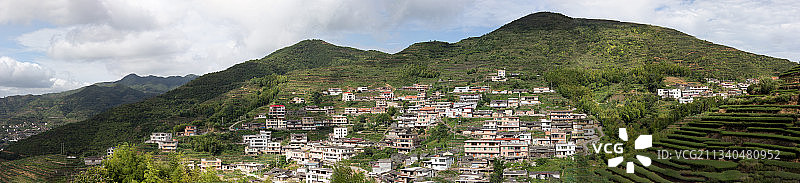 福建泉州安溪龙门仙凤村图片素材