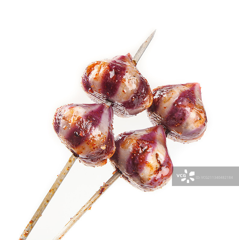 白底上的串串图片素材