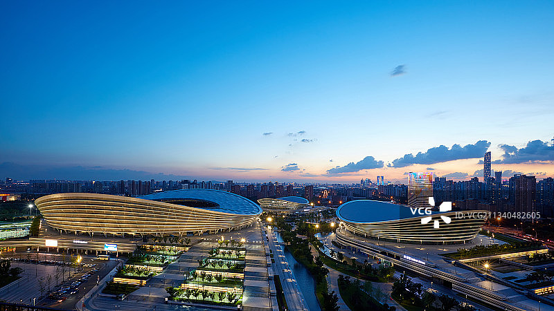 苏州奥体中心图片素材