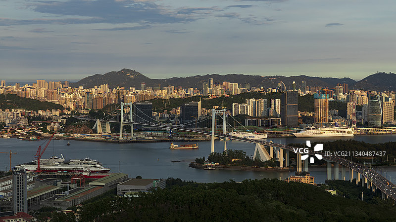 厦门•海沧大桥图片素材