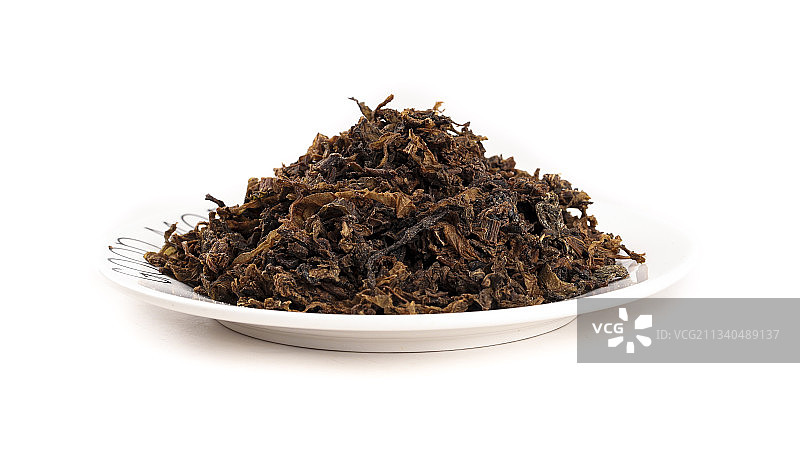 白底上的梅干菜图片素材