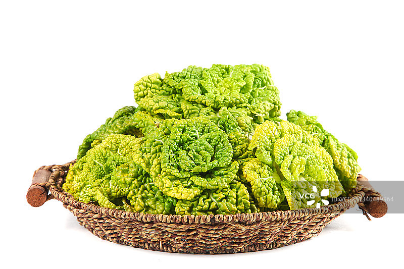 篮子里装着乌塌菜图片素材