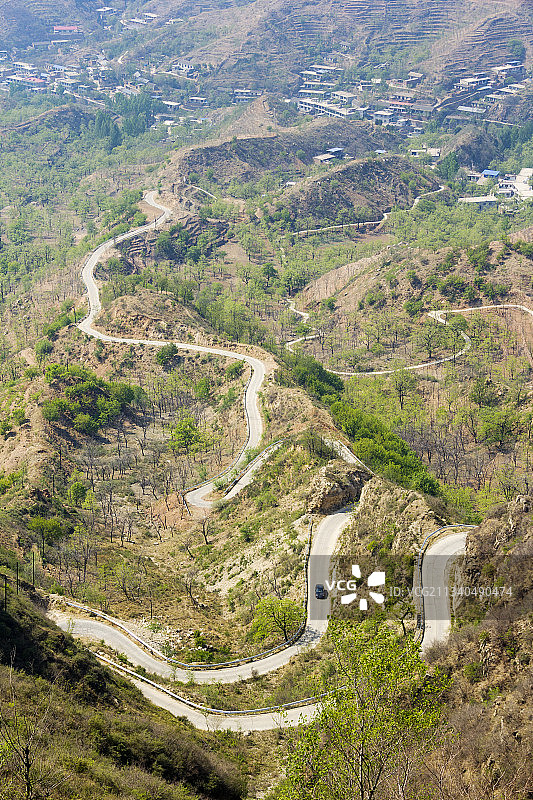 山路弯弯图片素材