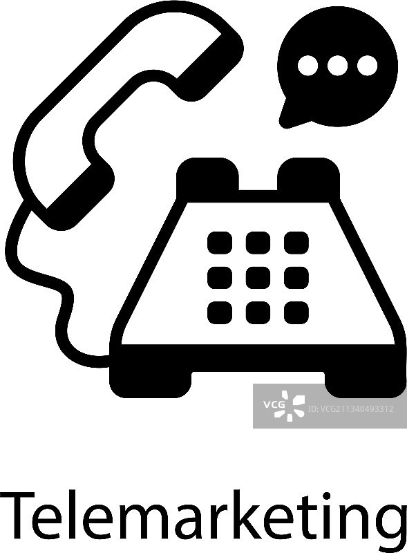 电话销售图片素材