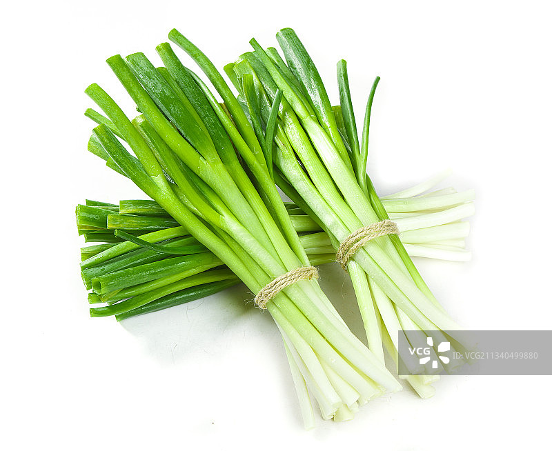 白底上的大葱图片素材