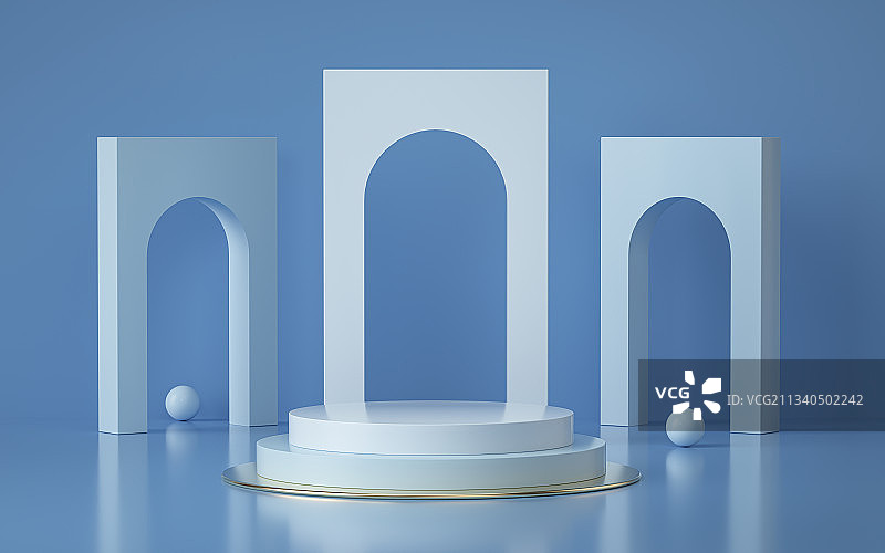 产品展台三维图形背景图片素材