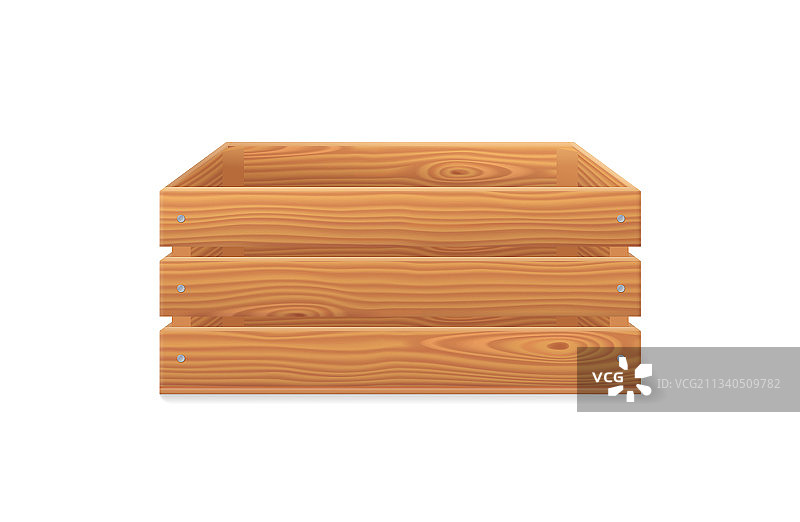 木制板条箱花园箱图片素材