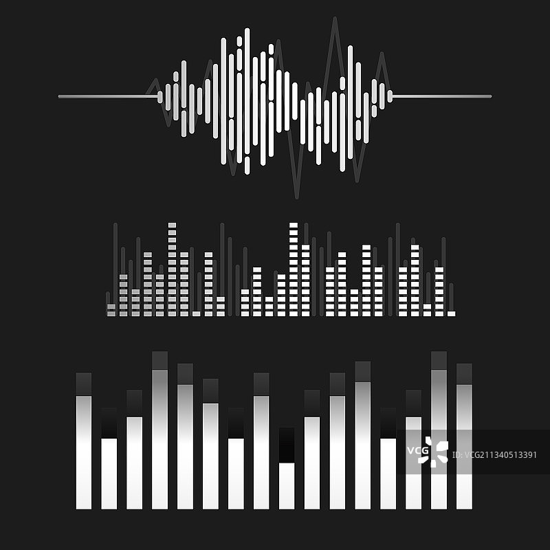 声波均衡器设计合集图片素材