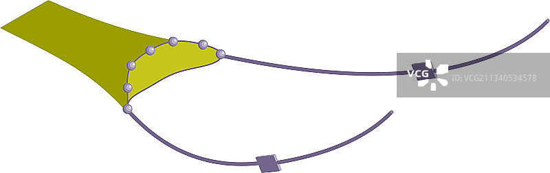 等距视角捕鱼器构成图片素材