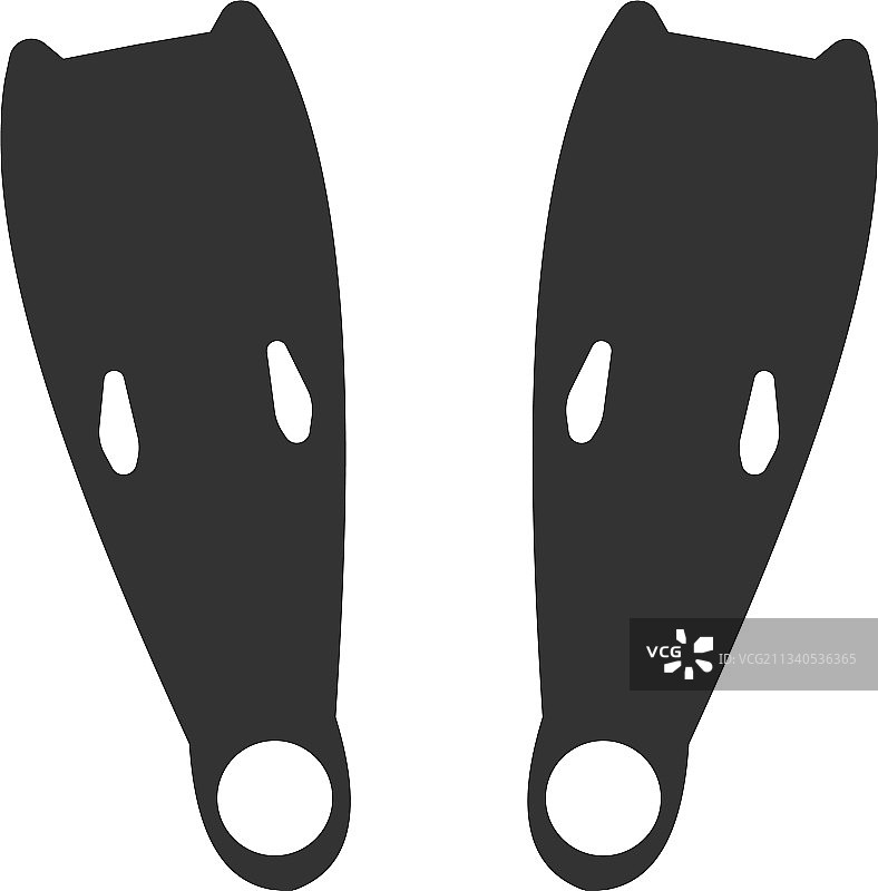 游泳脚蹼图片图片素材