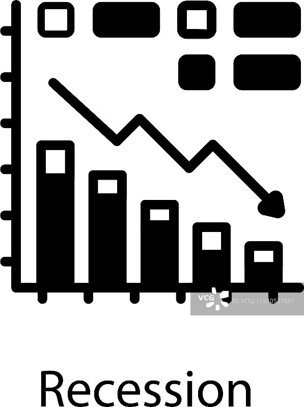 经济衰退图片素材