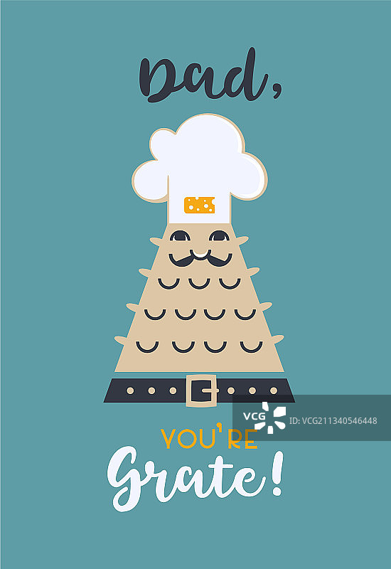 有趣的父亲节节日贺卡图片素材