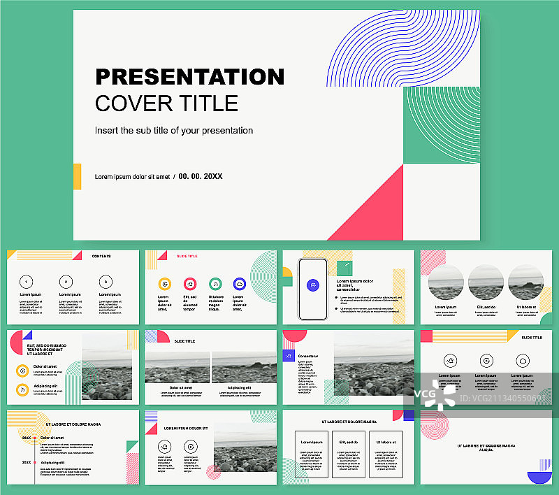 可编辑的演示文稿幻灯片图片素材