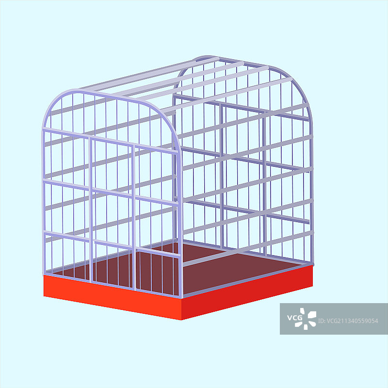 空动物笼格斗场图片素材