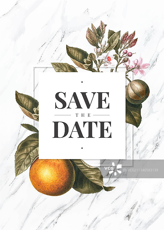 保存日期卡片图片素材