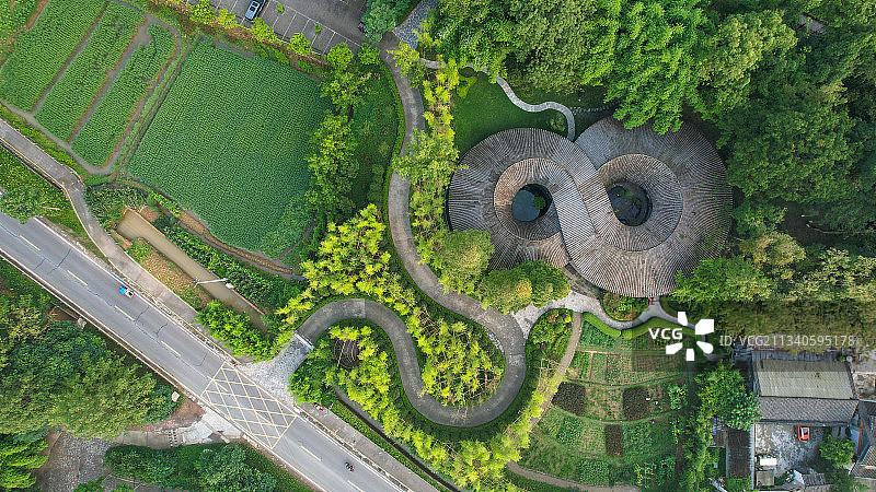 竹艺村图片素材