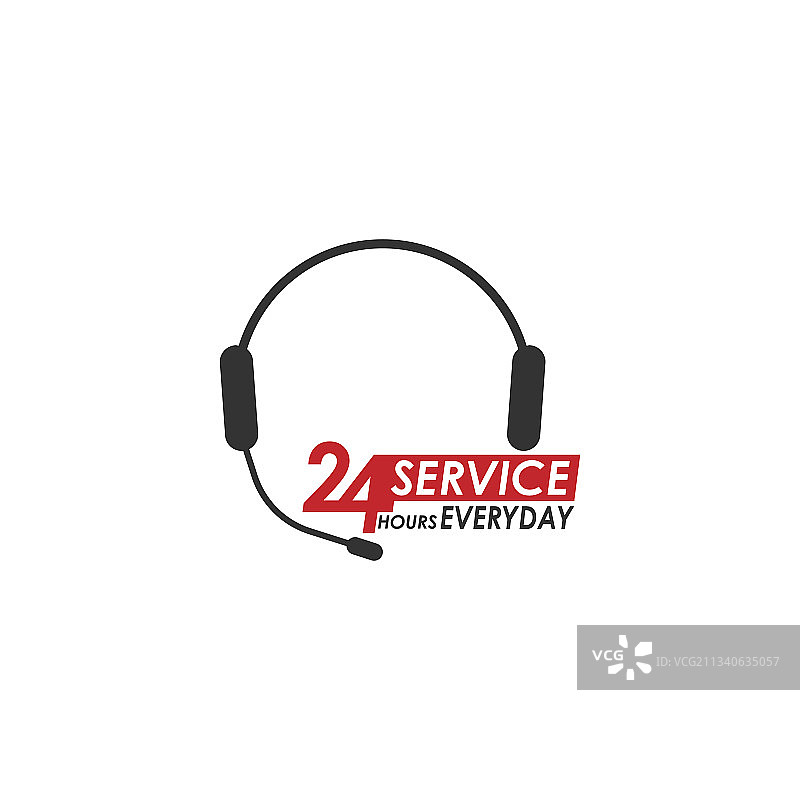 24小时图标logo设计图片素材