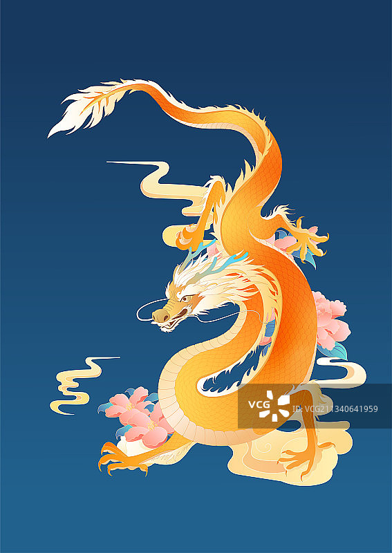 中国风龙图片素材