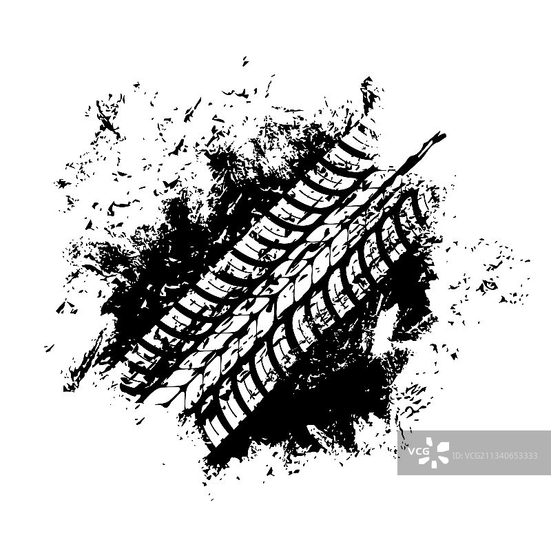 越野运动轮胎胎痕图案图片素材