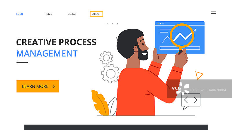 商业角色经理老板会计图片素材