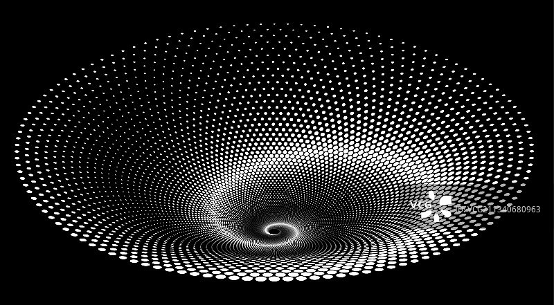 隧道或虫洞数字线框隧道3d图片素材