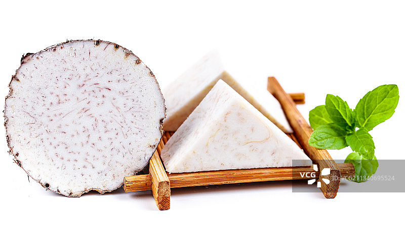 白底上的香芋图片素材