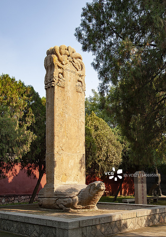 2011-09-24中国，山东省，泰安市，岱庙图片素材