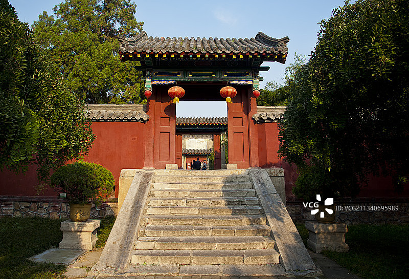 2011-09-24中国，山东省，泰安市，岱庙图片素材