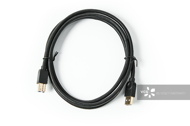 白底上放着数据线图片素材