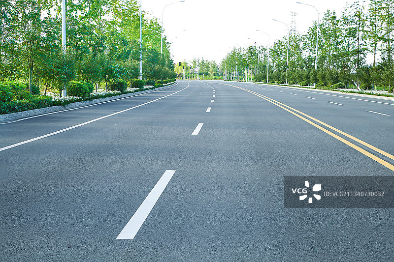 一条马路图片素材