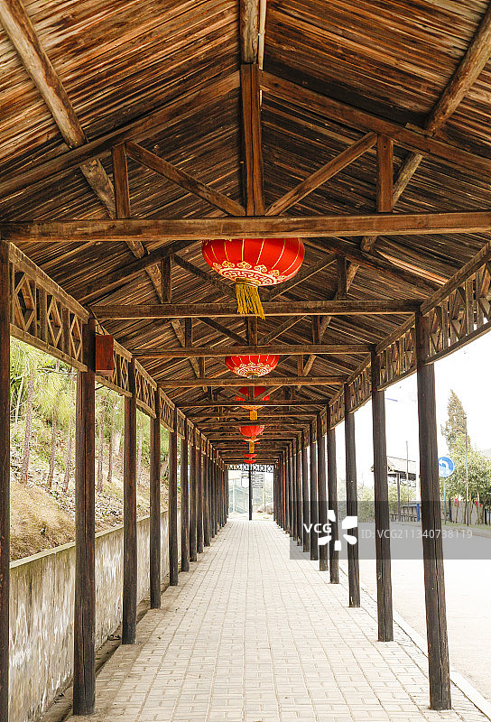 一条走廊图片素材