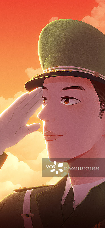 建军节海报图片素材