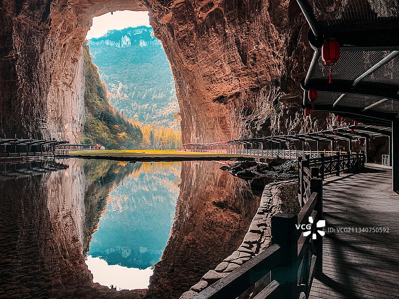 利川腾龙洞图片素材